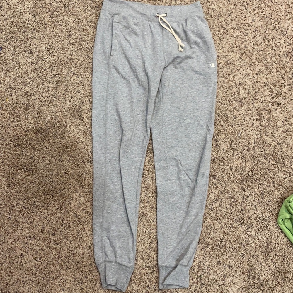 Light grey small champion sweats